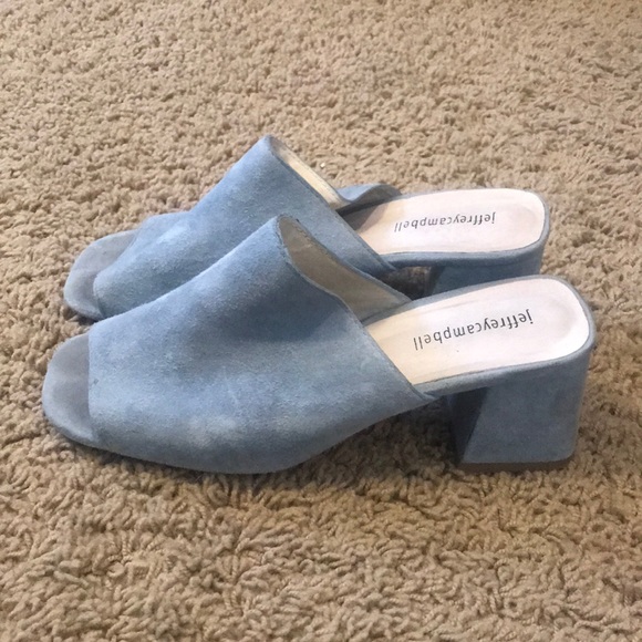Jeffrey Campbell Shoes - Jeffrey Campbell Suede Mules